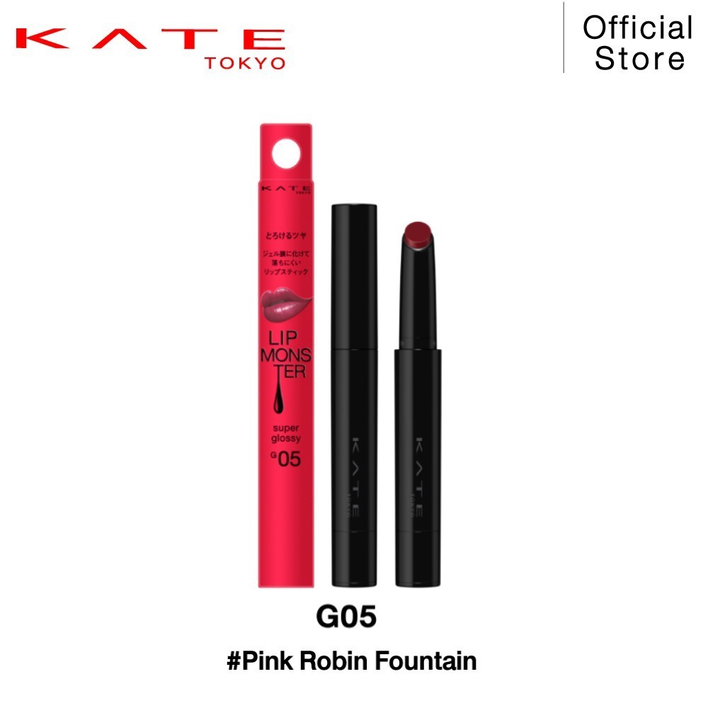 KATE ลิปสติกสีสดชัด ฉ่ำวาว LIP MONSTER SUPER GLOSSY