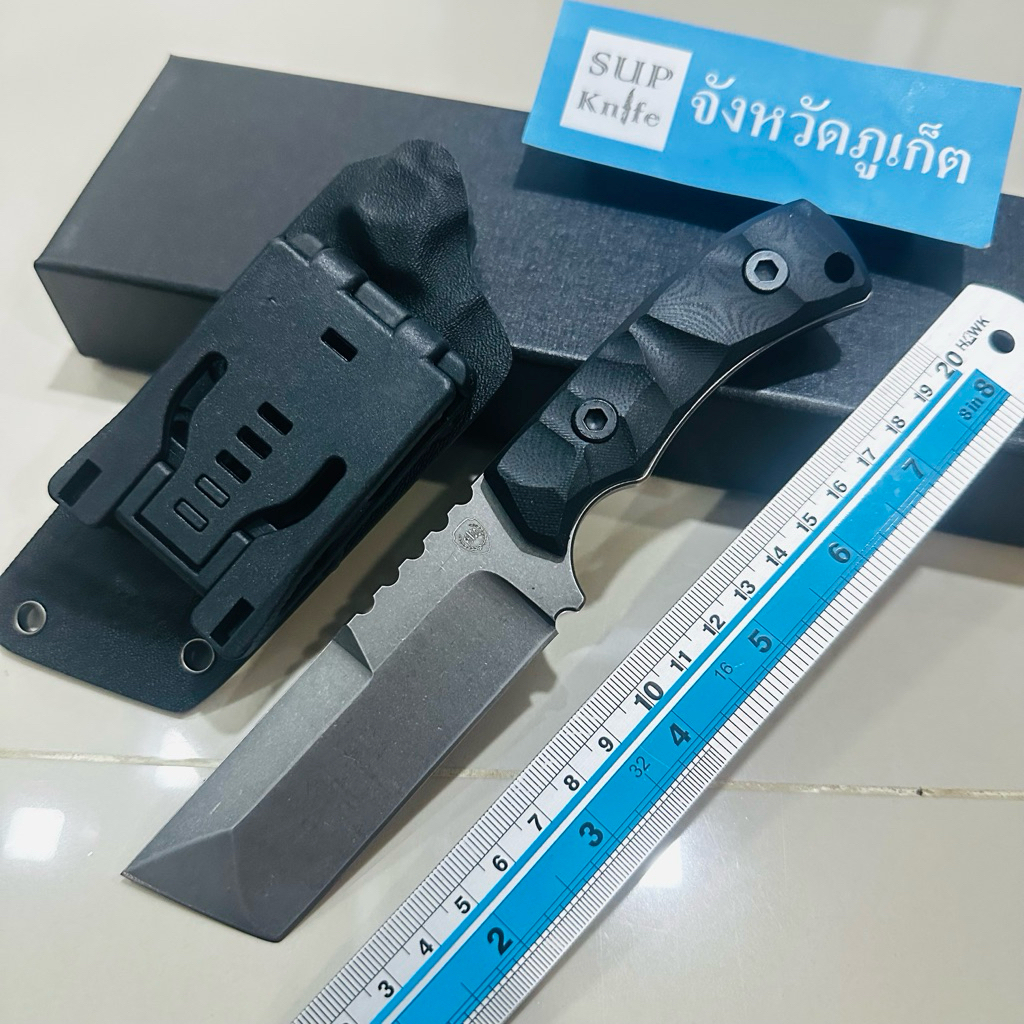 มีด FBIQQ ของแท้1000% มีโลโก้FBIQQ บนใบมีด รุ่น แมงป่อง scorpion FBIQQ-023