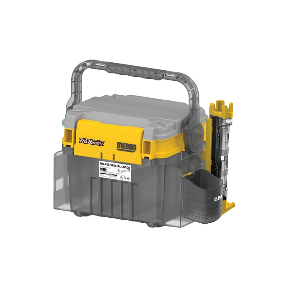 กล่องอุปกรณ์ตกปลาพกพา Mebao MB-705 Combo พร้อมที่วางคันเบ็ดและที่ใส่แก้ว แข็งแรง รับน้ำหนักได้ 300kg ราคา ถูกที่สุด ดีลบีเคเค แกลเลอรีภาพที่ 7