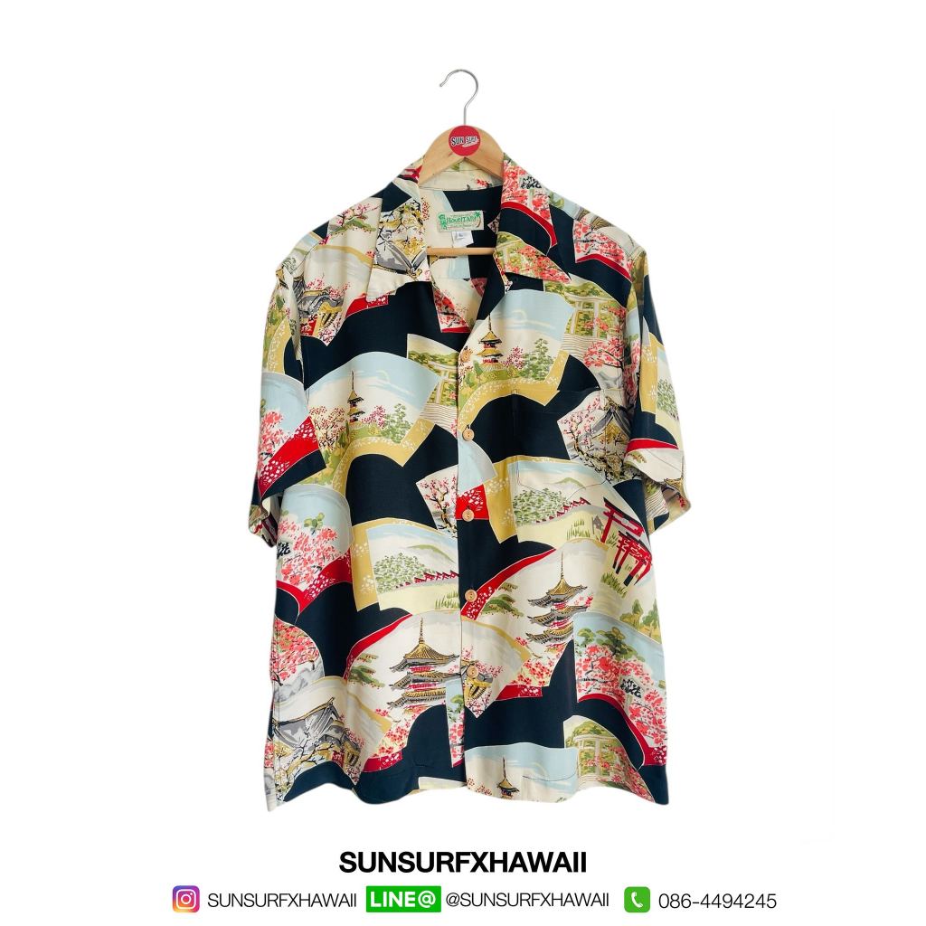 MOUTAIN HAWAIIAN SHIRT