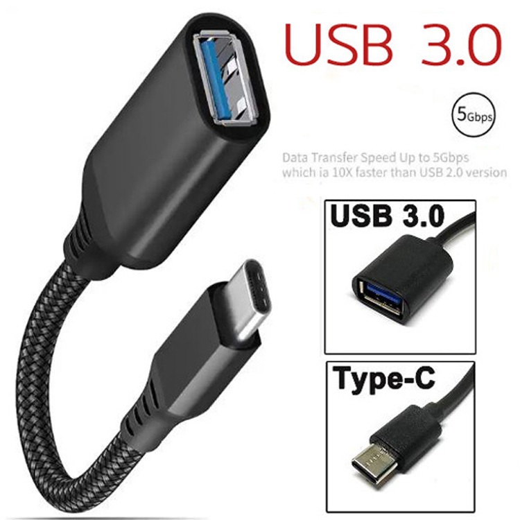 OTG Type C เป็น USB3.0 ทำ Smart phone ให้สามารถเชื่อมต่อกับอุปกรณ์ต่างๆ ไวมาก