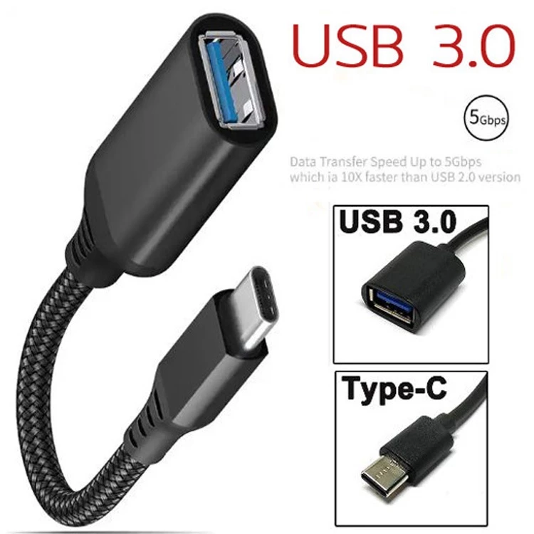 OTG Type C เป็น USB3.0 ทำ Smart phone ให้สามารถเชื่อมต่อกับอุปกรณ์ต่างๆ ไวมาก
