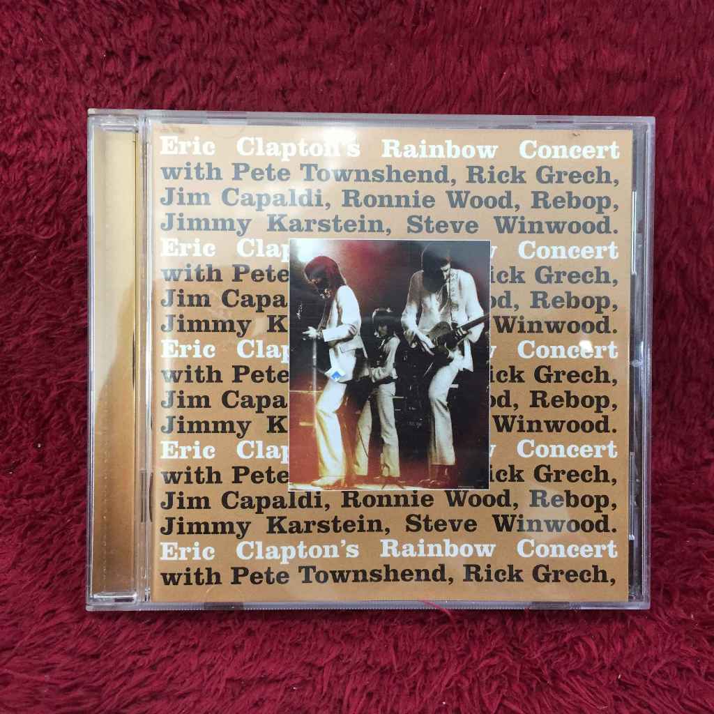 CD Eric Clapton – Eric Clapton's Rainbow Concert สภาพตามรูปปก DA133-106