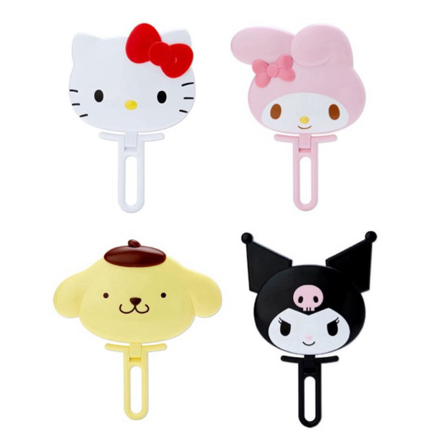 ใช้โค้ดลดได้นะคะ🔥 กระจกพกพาพับได้ Hello Kitty, My melody และผองเพื่อน 🖤💖✨