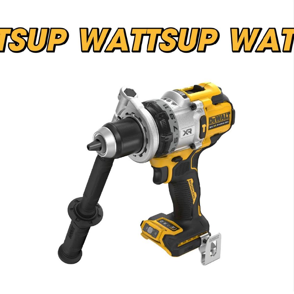 DEWALT สว่านกระแทกไร้สายไร้แปรงถ่าน 20V Max รุ่นพรีเมียม 3 สปีด (เครื่องเปล่า) รุ่น DCD1007N-B1