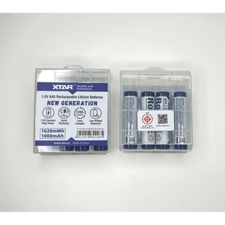 Xtar ถ่านชาร์จขนาด AAA 1.5V 1620 mWh ชุด 4 ก้อน สำหรับ Mouse นาฬิกา รีโหมท ถ่านชาร์จแบบ 1.5โวลท์