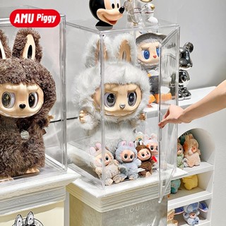 กล่องอะคริลิค ขนาด 33*33 สูง 45 เซน กล่องใส่ Labubu รุ่นสูง …