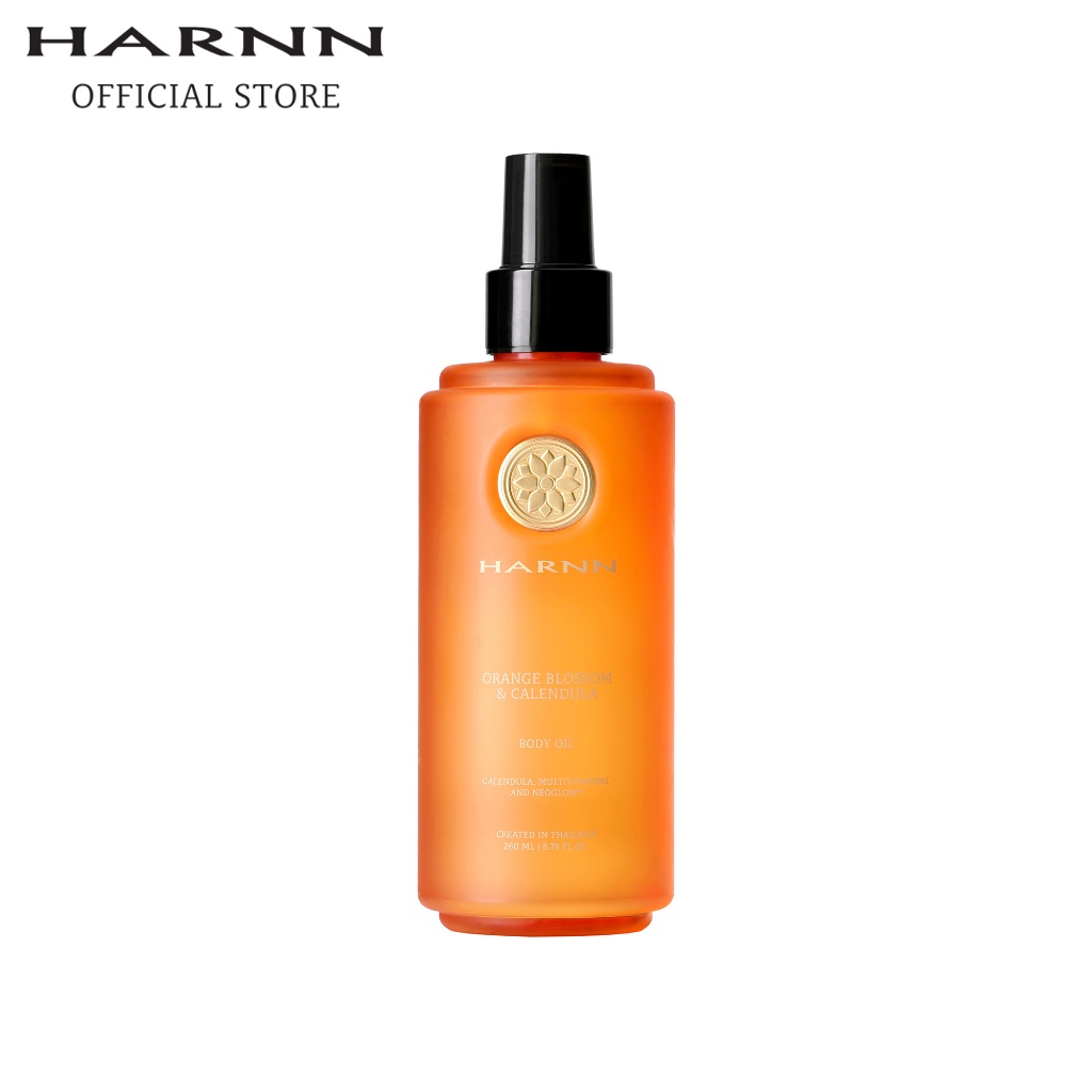 HARNN ORANGE BLOSSOM & CALENDULA BODY OIL 260 ML