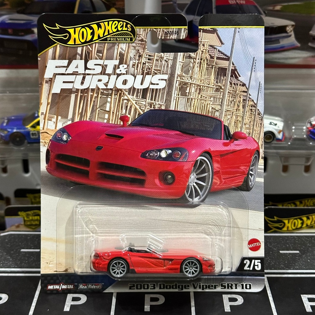 Hotwheels Premium 🏎️ รุ่น 2003 Dodge Viper srt10