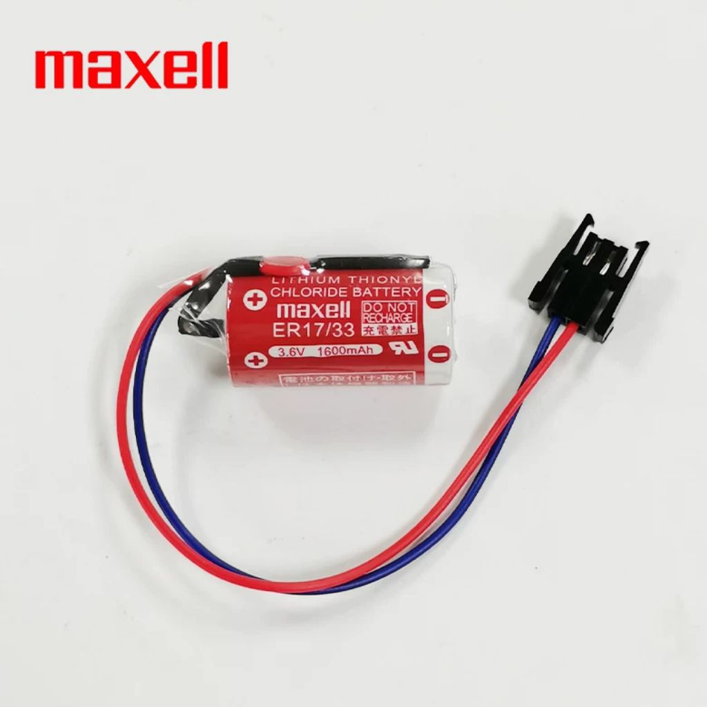 ER3 maxell แบตเตอรี่ Lithium 3.6V 1100MAH Maxell ER3 คุณภาพสูงสำหรับ Horned PLC ใช้งานได้หลากหลาย พร้อมส่ง