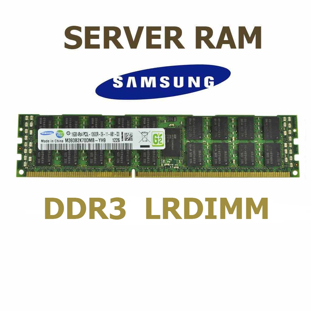 RAM Server Samsung DDR3 16GB  4Rx4 LRDIMM 64GB 8Rx4