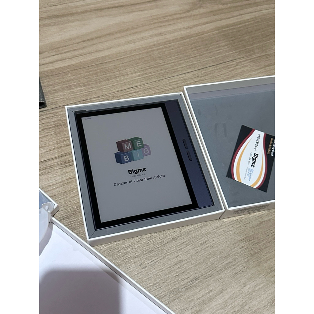 bigme b7 อุปกรณ์ครบ มีประกัน แถมเคส