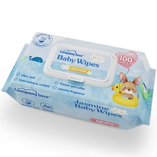 【ราคาขายส่ง】Company Love ทิชชู่เปียก 80แผ่น/ซอง Baby wipes กระดาษทิชชู่เปียก ถูกที่สุด ทิชชู่ เปียก ราคาประหยัด แพ็คใหญ่