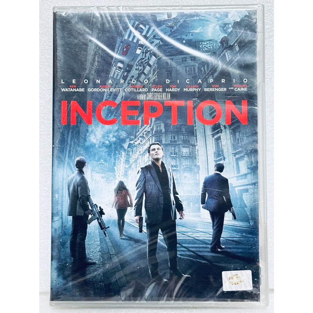 DVD.:​ Inception​ (2010) จิตพิฆาตโลก " Leonardo DiCaprio " A Film by Christopher Nolan