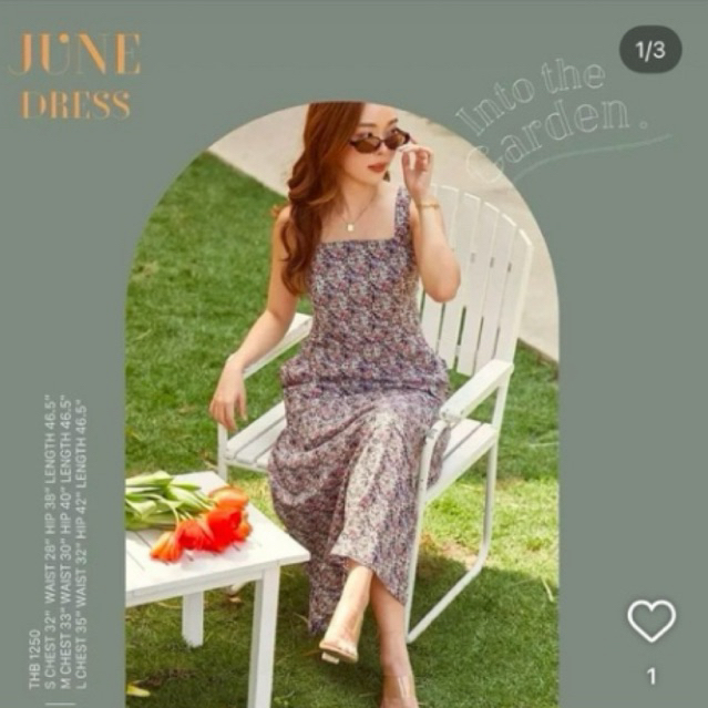 <Lookbook>มือ2 June Dress size S