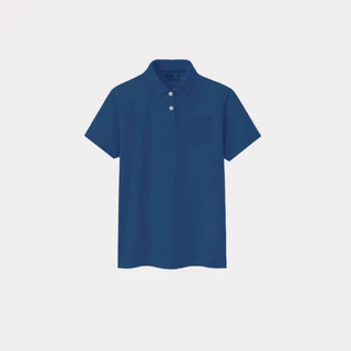 haas เสื้อโปโล Unisex ผู้ชาย ผู้หญิง มีกระเป๋า Signature Polo ปัก "H" SBSQ2177