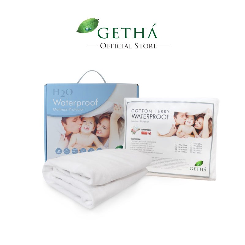 Getha ผ้าปูที่นอนเด็กกันน้ำ รุ่น H2O (H2O Waterproof Baby Mattress Protector)