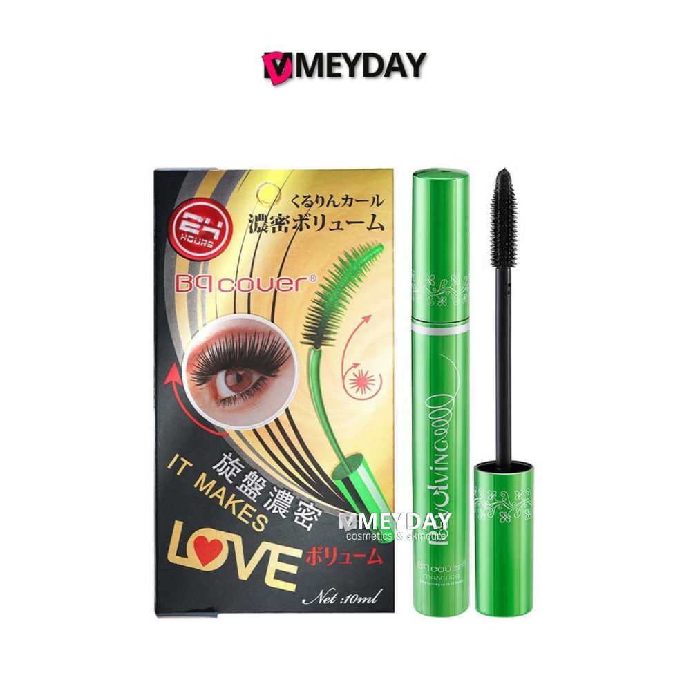 odbo BQ2859 Cover Mascara บีคิว คอฟเวอร์ มาสคาร่าเขียว 10ml.