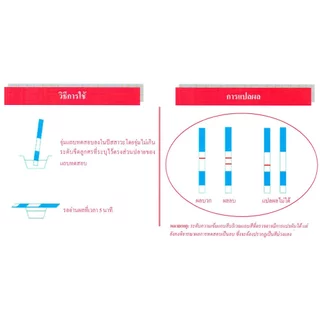 🔴 (จุ่ม 1 กล่อง 50 ชิ้น) ชุดตรวจยาบ้า ยาไอซ์ i+LAB ตรวจสารเสพติด ตรวจปัสสาวะ Methamphetamine
