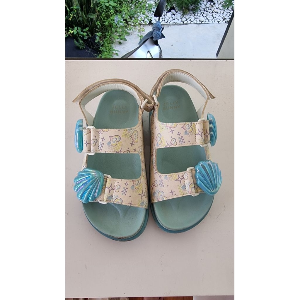 รองเท้า jelly bunny ของเด็ก รองเท้ารัดส้นเด็ก