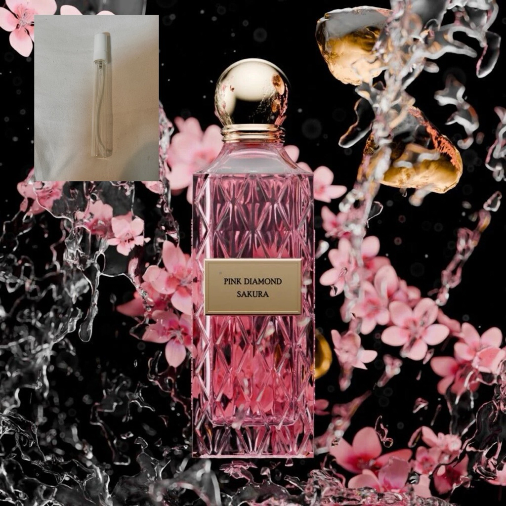 Pink Diamond Sakura Ibraheem AlQurashi for womenแบบแบ่ง10มล
