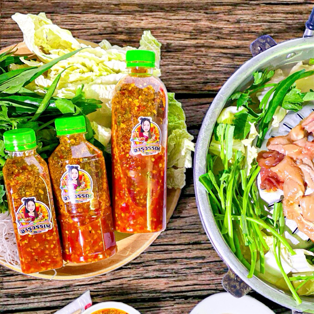 น้ำจิ้มหมูกระทะ 3ขวด100 น้ำจิ้มเนื้อย่าง สูตรโคราชส่งจากเมืองโคราช100%