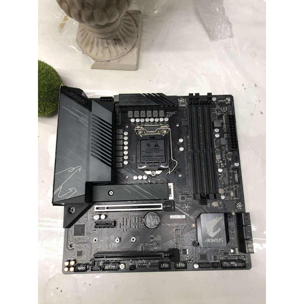 MAINBOARD  1200 g10-11 GIGABYTE B560M AORUS ELITE  ไม่มีกล่อง ใช้งานปกติ ประกันร้าน