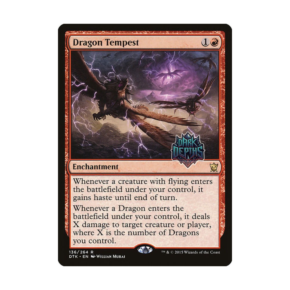 [MTG] Dragon Tempest [DTK] [RED] [ENCHANTMENT] [R] - Magic the Gathering SINGLES