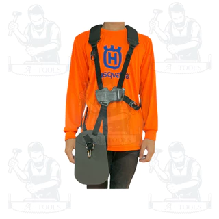 Husqvarna สายสะพายเครื่องตัดหญ้า รุ่น 531RS/541RS เหมาะสำหรับการทำงานเป็นเวลานานๆ มีแผ่นรองขนาดใหญ่ ปรับสายสะพายตามสรีระ