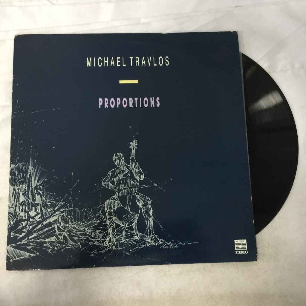 Michael Travlos - Proportions LP ขนาด 12 นิ้ว  K39