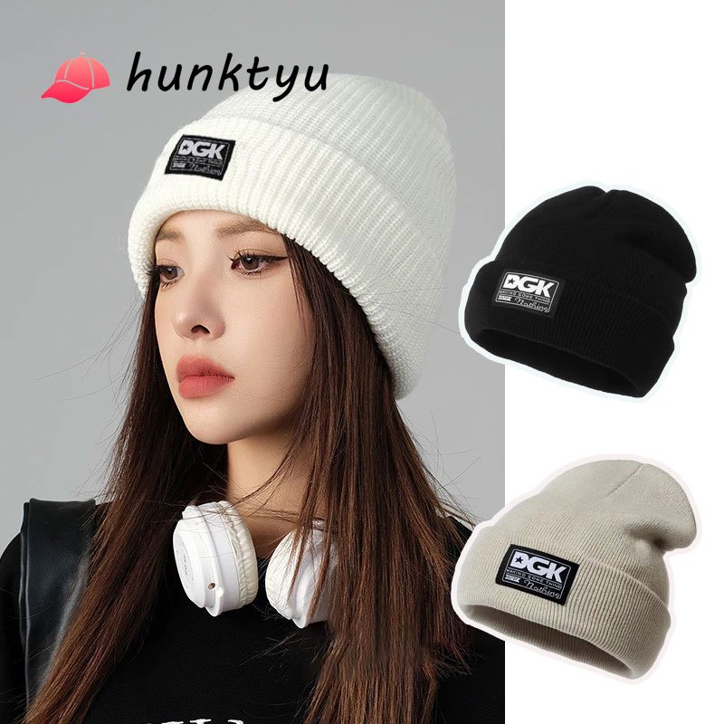 COD 🔥 แฟชั่นตัวอักษรถักหมวก Unisex ไม่มีที่สิ้นสุดหมวกขนสัตว์กลางแจ้ง หมวกไหมพรม เหมาะกับช่วงไหว้ธุก.เทศกาลปีใหม่