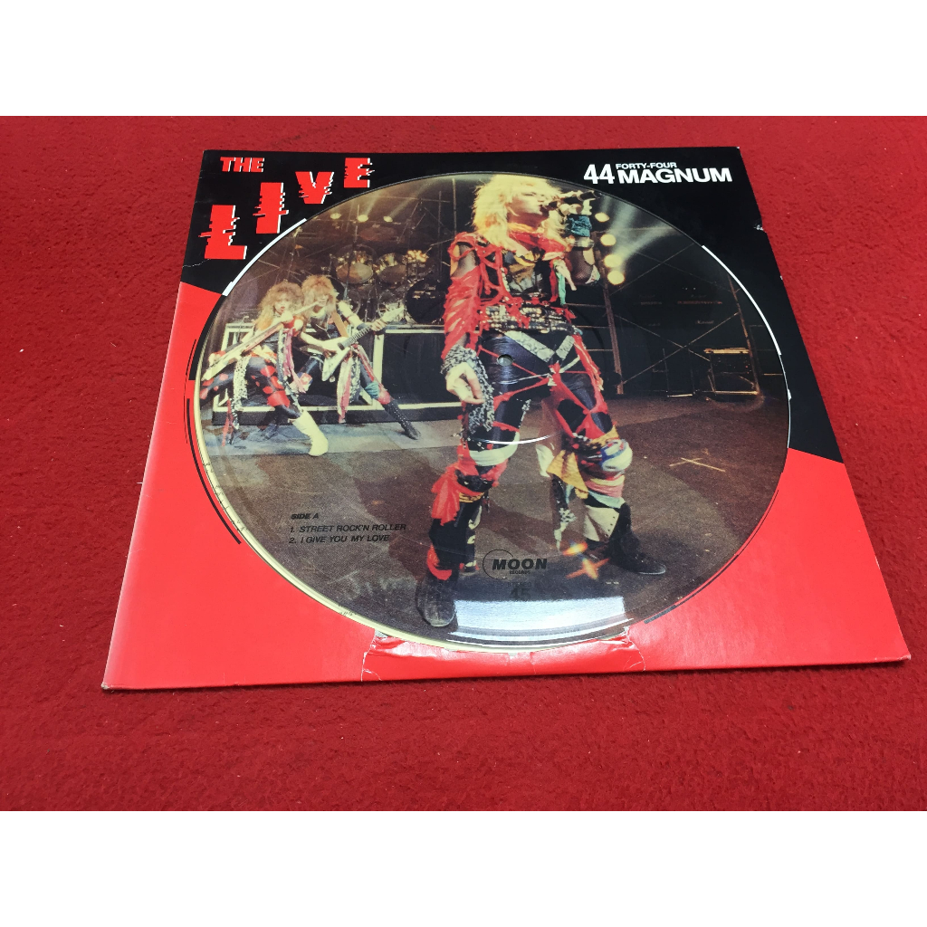 44MAGNUM  - THE LIVE ขนาด 12 นิ้ว LP B282