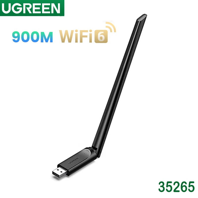 UGREEN 35265 AX900 USB High-Gain Dual Band Wi-Fi Adapter