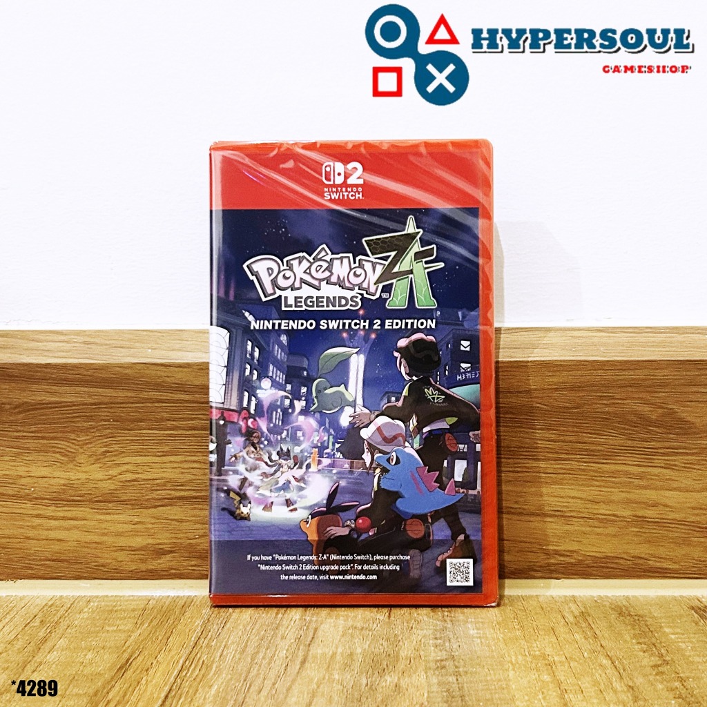 NintendoSwitch2: Pokémon Legends: Z-A (Region3-Asia)(English Version)