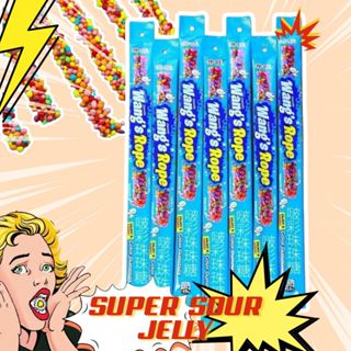 เยลลี่ Super sour jelly 1 ซอง/18 กรัม เปรี้ยวปรี๊ดดด! เยลลีแ…