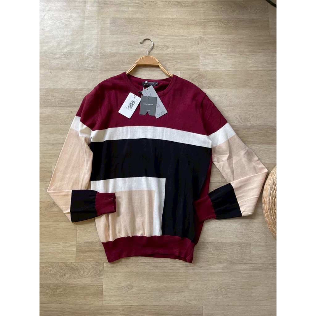 เสื้อแขนยาวกันหนาวผู้ชาย ผู้หญิง ใส่ได้ Xactแบรนด์แท้100%จากShop ป้าย 1,390ไซด์ S,M,L,Xl,Xxl