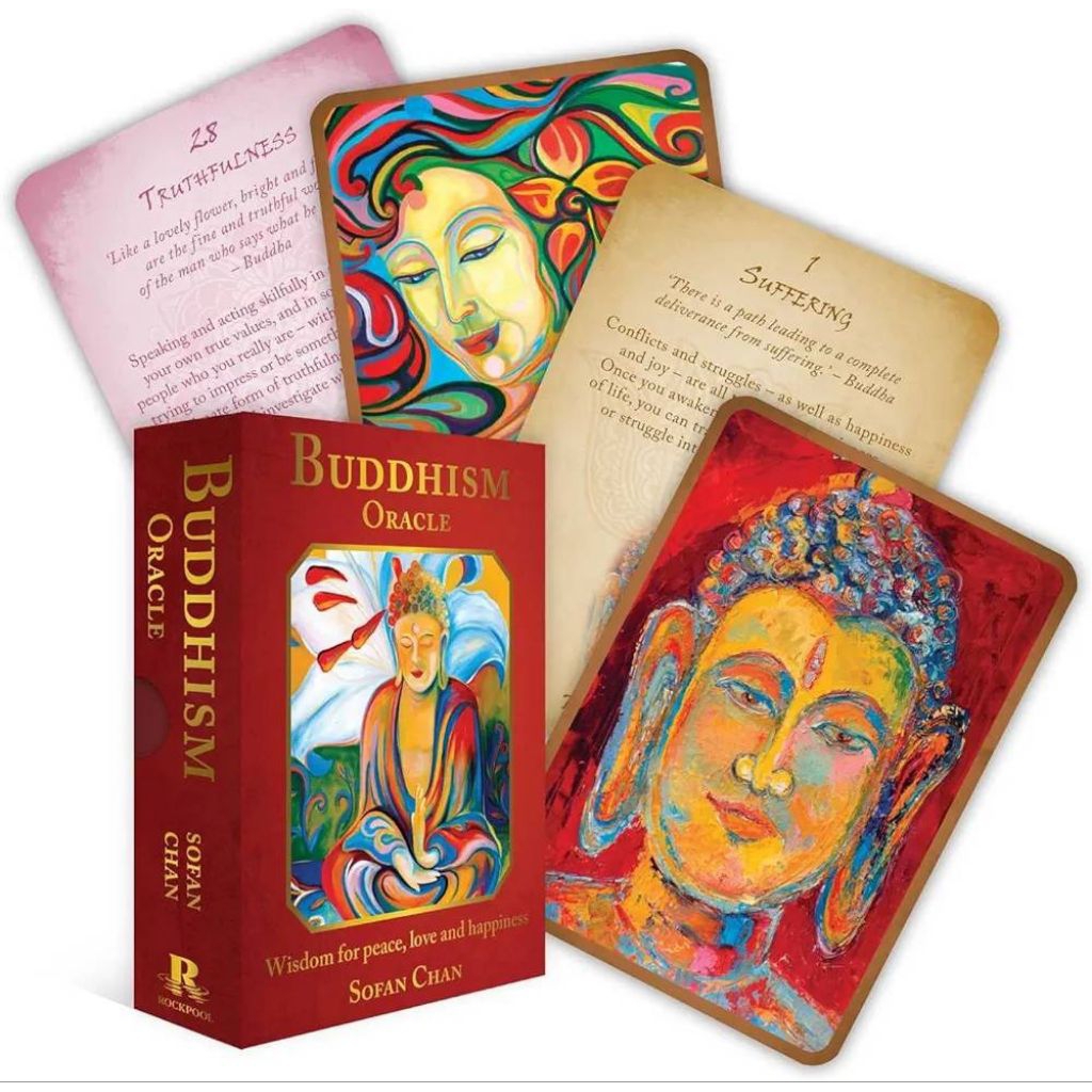 Buddhism Reading Cards ไพ่ออราเคิลแท้ลดราคา ไพ่ออราเคิล Oracle Cards Decks