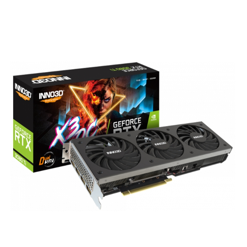 RTX 3080TI X3 OC INNO3D - 12GB GDDR6X