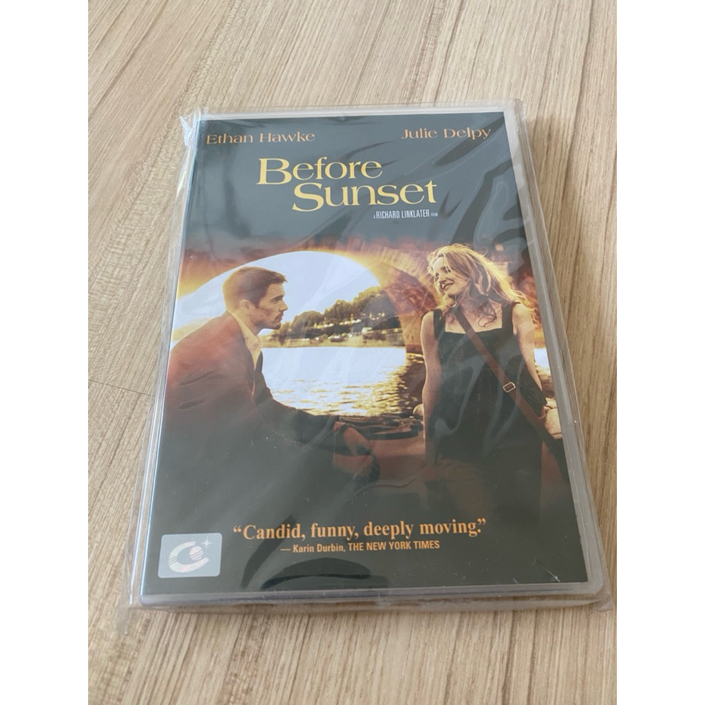 DVD หนัง แท้ ดี วี ดี ภาพยนต์ สภาพใหม่             แผ่นแท้    หายาก before sunset