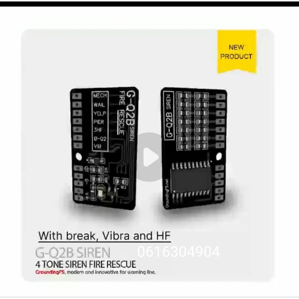 G-Q2B EQ2B FIRE SIREN RESCUE