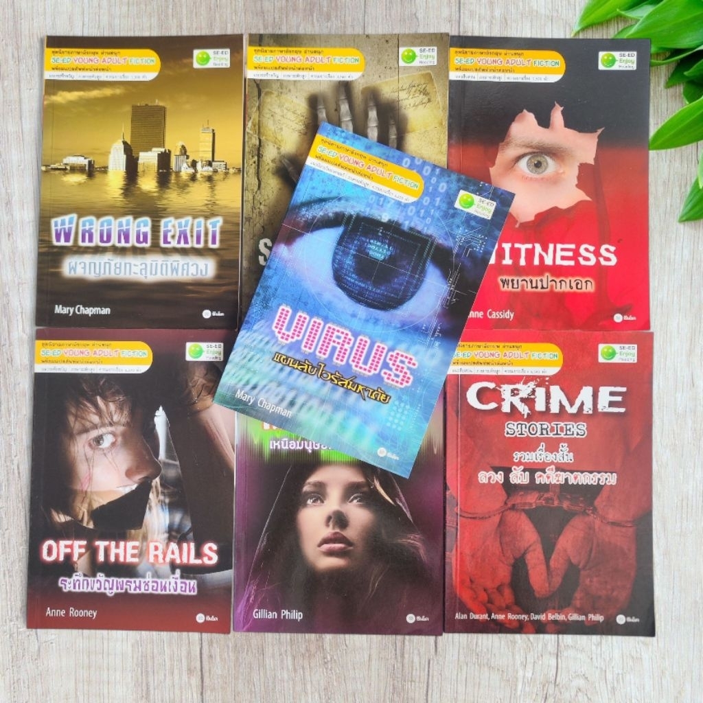 หนังสือ ชุดนิยายภาษาอังกฤษอ่านสนุก พร้อมแปลศัพท์หน้าต่อหน้า SE-ED YOUNG ADULT FICTION