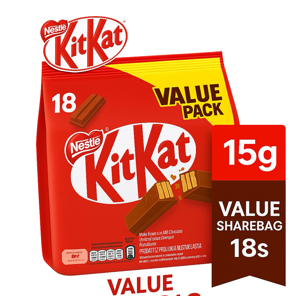 คิทแคท Kitkat Value Pack เวเฟอร์เคลือบช็อกโกแลต
