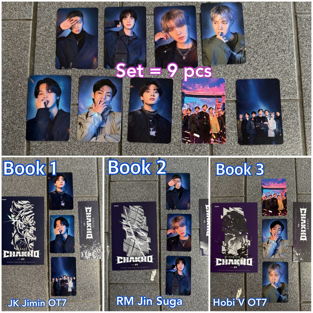 BTS 7FATES CHAKHO Photocard pc benefit