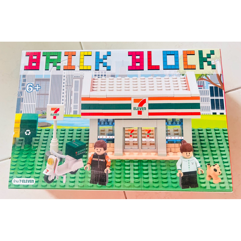 7-11 ชุดตัวต่อ Brick Block Limited Collection 7 Eleven (สินค้าแลกซื้อ 2024)