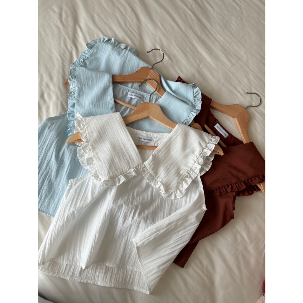 Hyde - Good Day Top - ครอปหลวมผ้าไม่รีด