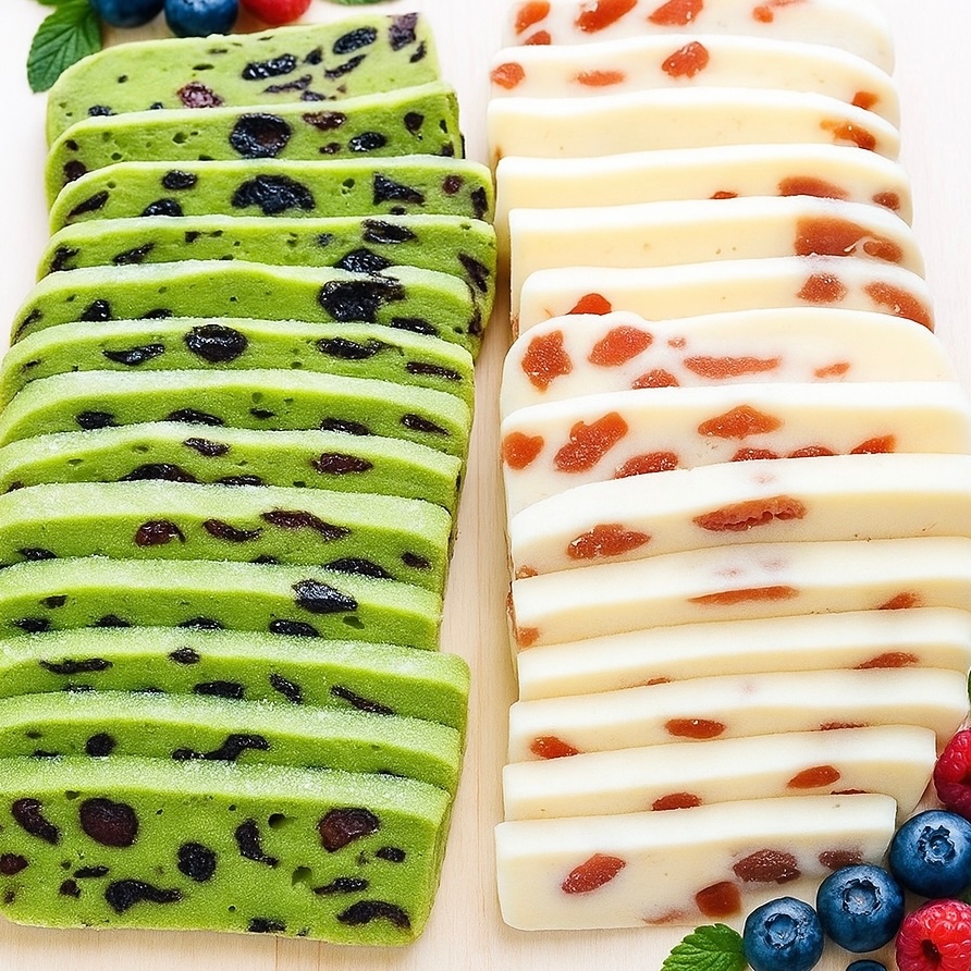 ขนมนมชีส มะม่วง สตรอเบอร์รี่ แครนเบอร์รี่ มิกซืเบอร์รี่ นูกัตสติ๊ก - รูปที่ 4
