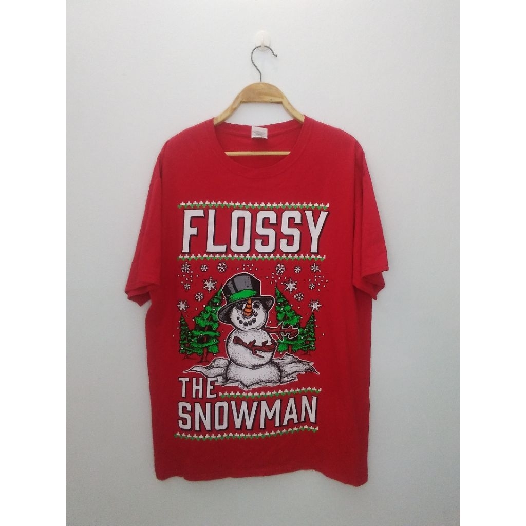 FLOSSY THE SNOWMAN ป้ายคอเสื้อ FOL