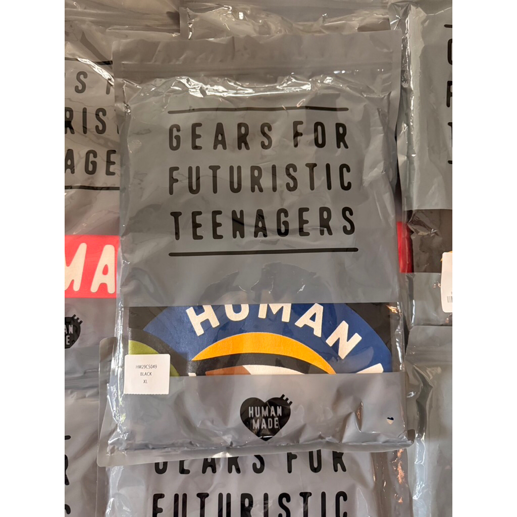 🦆พร้อมส่ง เสื้อยืดhuman made graphics t-shirt - รูปที่ 2