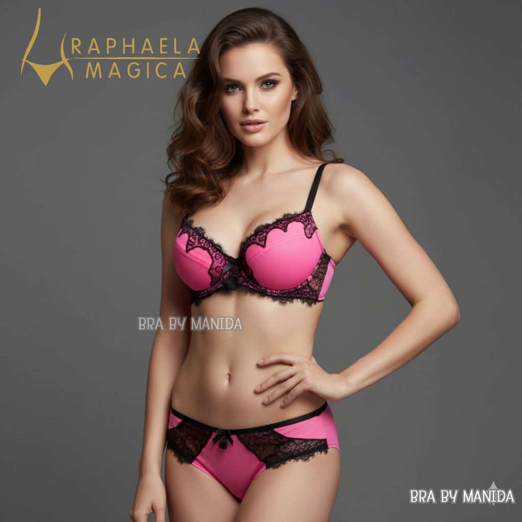 Raphaela magica - RMB078 #ชุดชั้นใน แบรนด์ขายต่างประเทศ  มีโครง   ฟองน้ำบาง มีช่องใสฟองน้ำเสริม