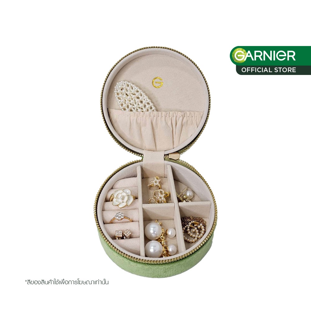 [สินค้าสมนาคุณงดจำหน่าย] Velvet Jewelry Box กล่องใส่เครื่องประดับแบบพกพา